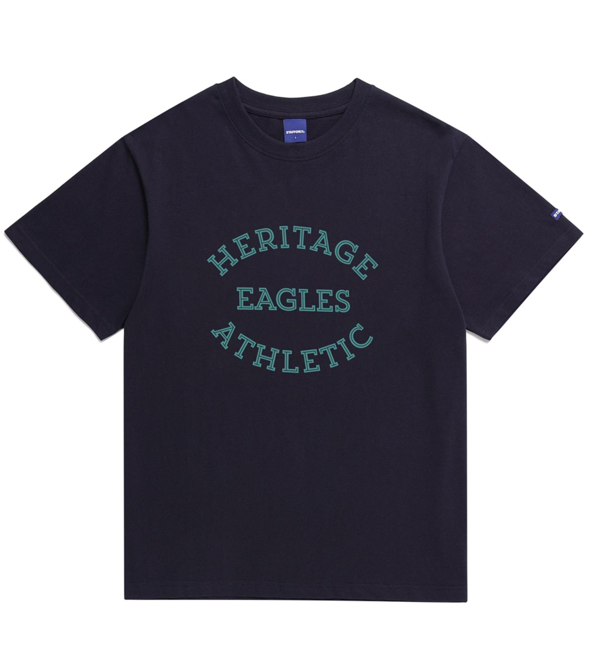 스텝온리(STAFFONLY) HERITAGE EAGLES ATHLETIC TEE (NAVY)