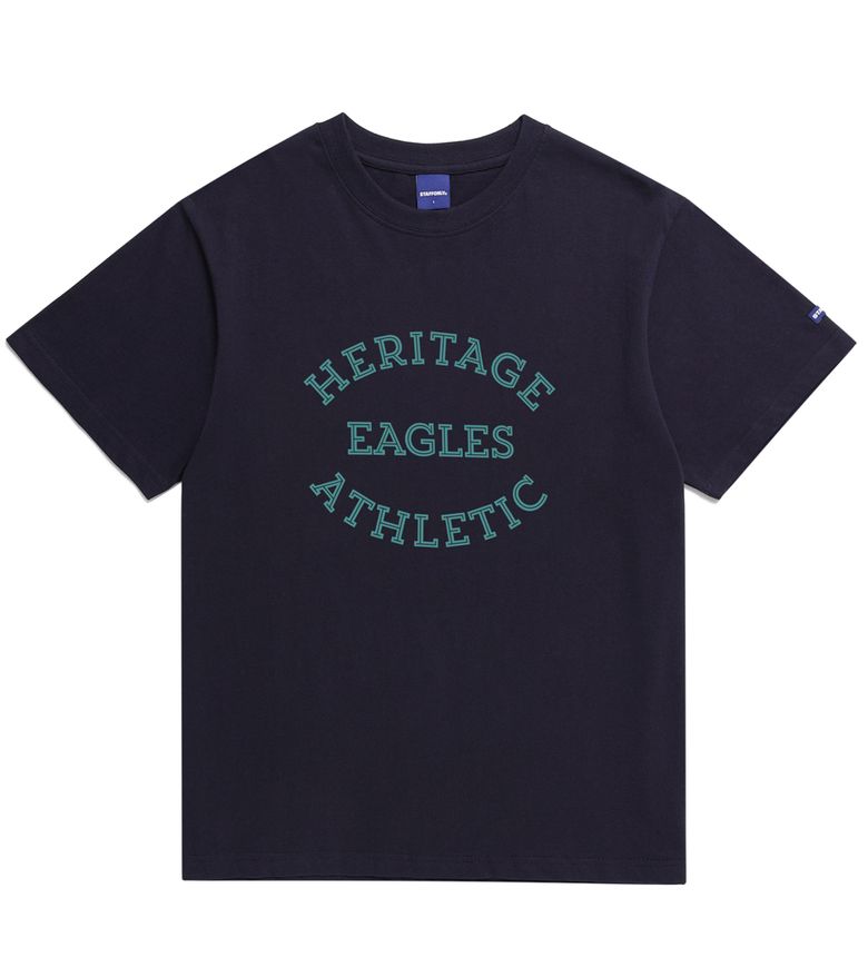 HERITAGE EAGLES ATHLETIC TEE (NAVY)