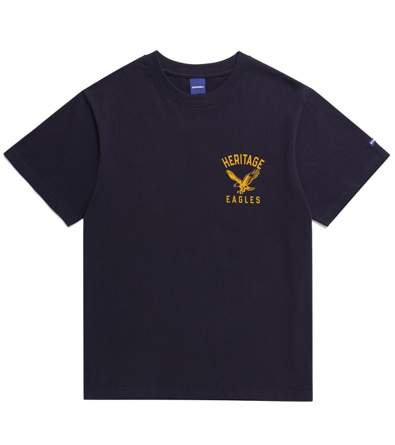 HERITAGE EAGLES SMALL SYMBOL TEE (NAVY)