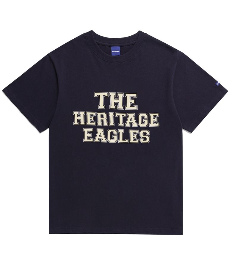 THE HERITAGE EAGLES TEE  (NAVY)