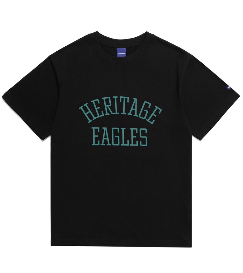 HERITAGE EAGLES ARCH TEE (BLACK)