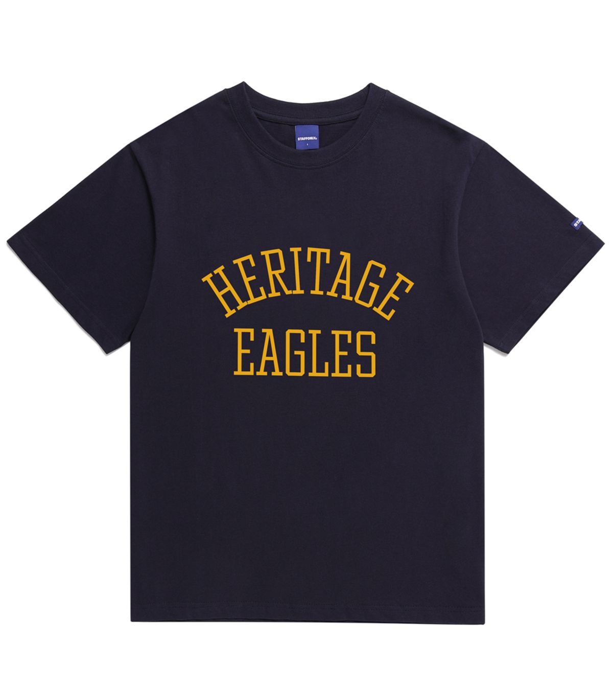 스텝온리(STAFFONLY) HERITAGE EAGLES ARCH TEE (NAVY)