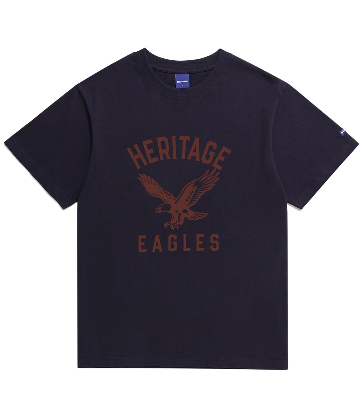 스텝온리(STAFFONLY) HERITAGE EAGLES SYMBOL TEE (NAVY)