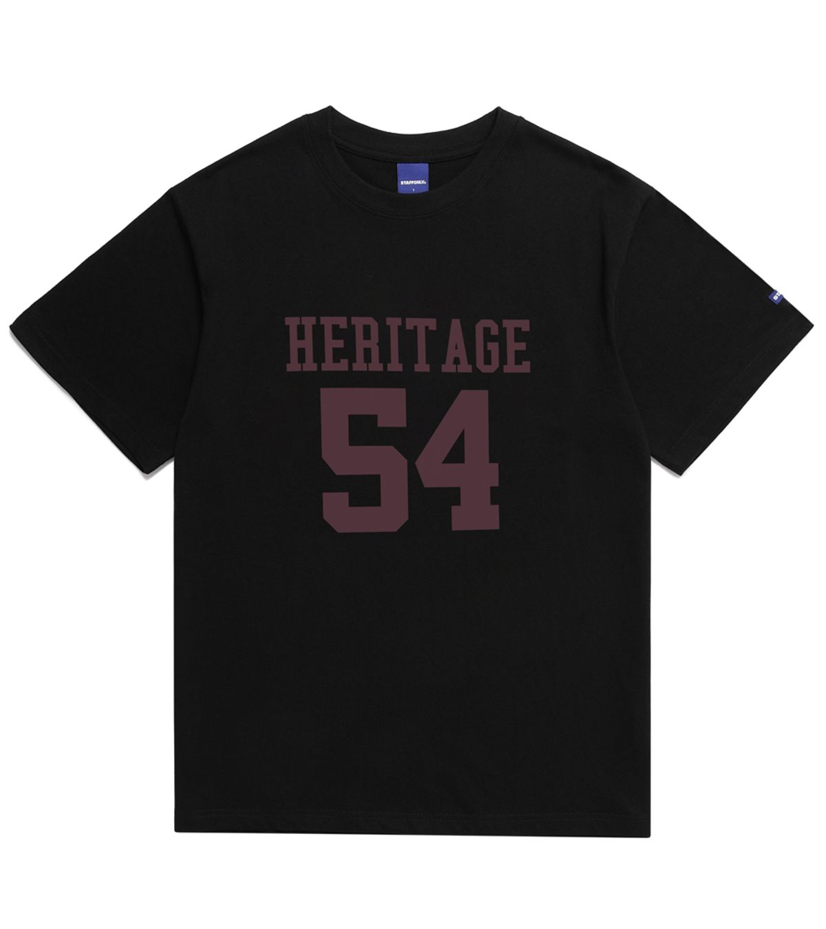 스텝온리(STAFFONLY) HERITAGE 54 TEE (BLACK)