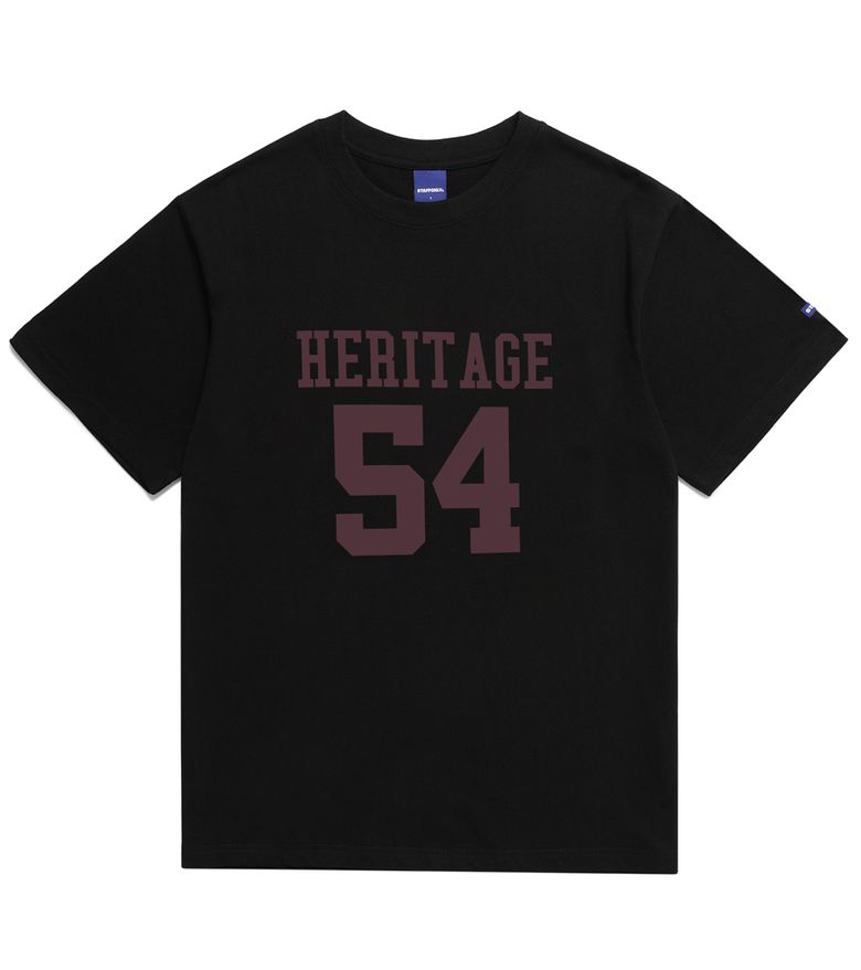 HERITAGE 54 TEE (BLACK)
