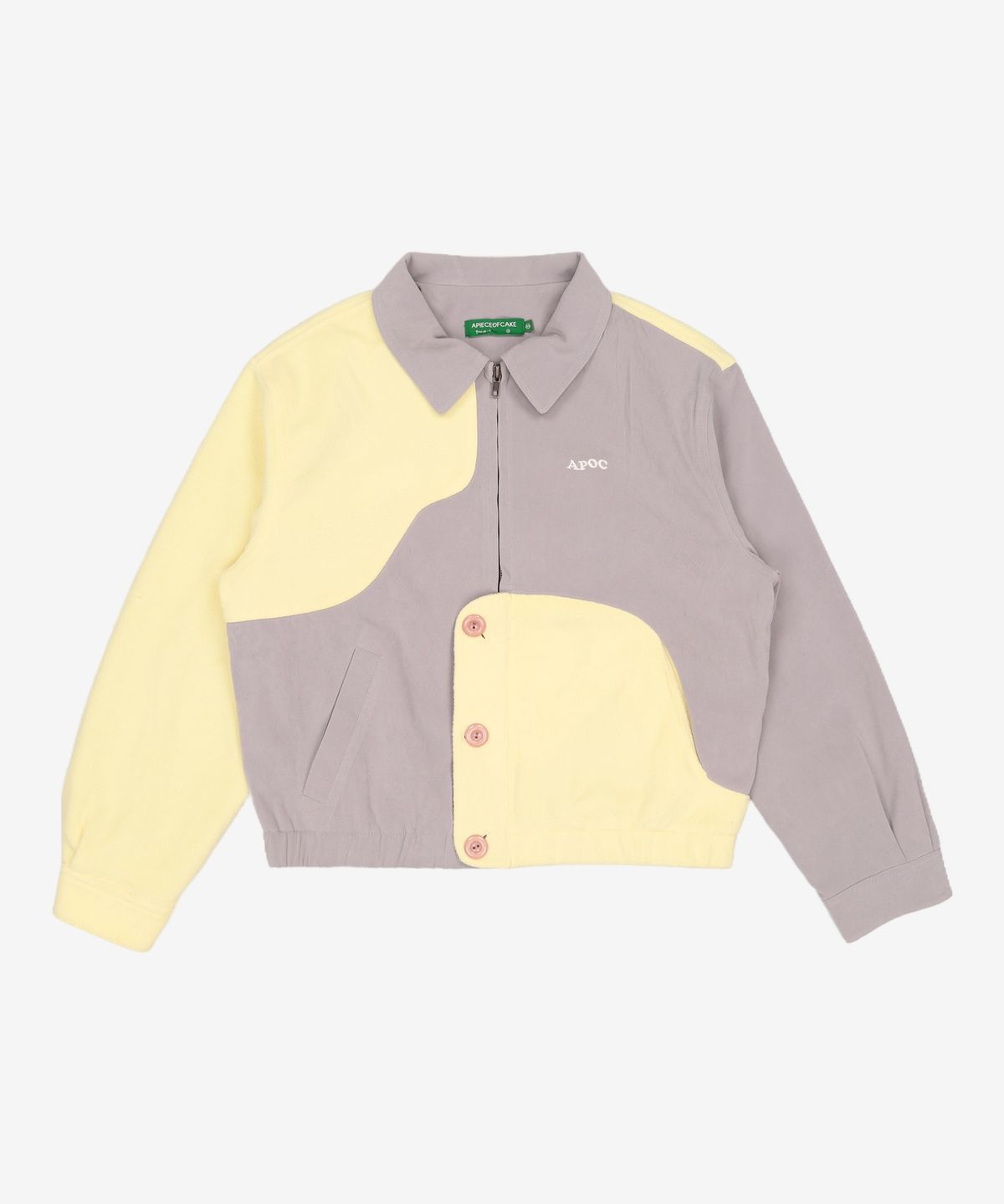 어피스오브케이크(APIECEOFCAKE) Wave Blouson_Smoke Grey M