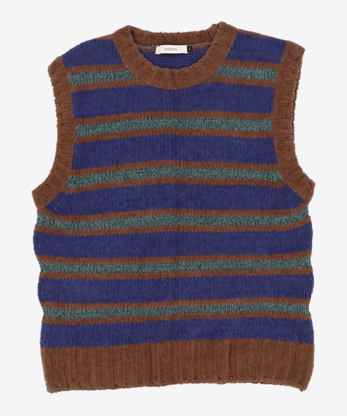 아모멘토(AMOMENTO) VELVETY STRIPED VEST M