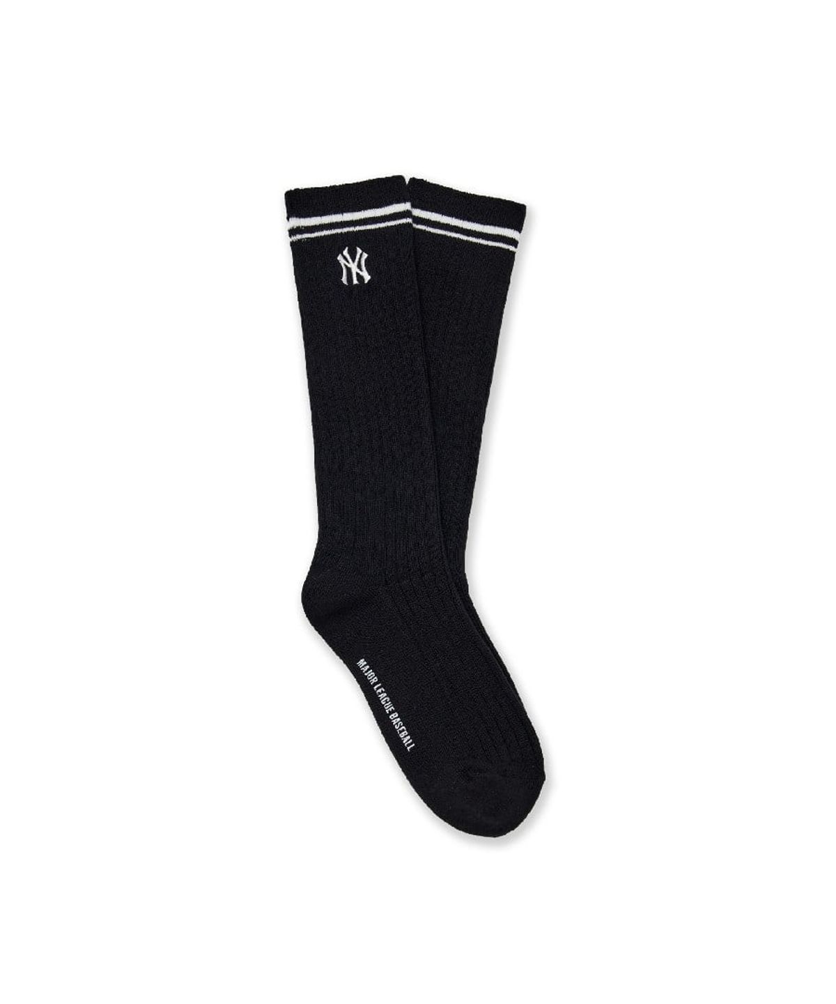 엠엘비 키즈(MLB KIDS) 베이직 골지 니삭스 NY (Black)