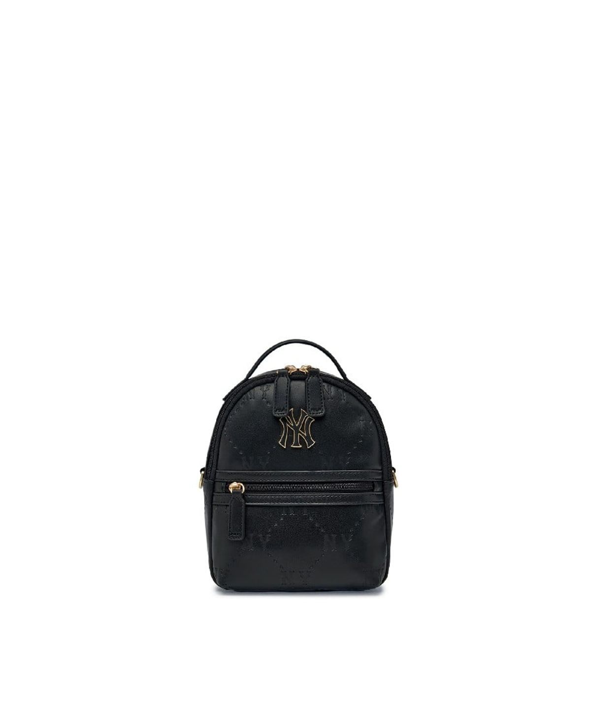 엠엘비 키즈(MLB KIDS) 모노그램 엠보 미니 백팩 NY (Black)