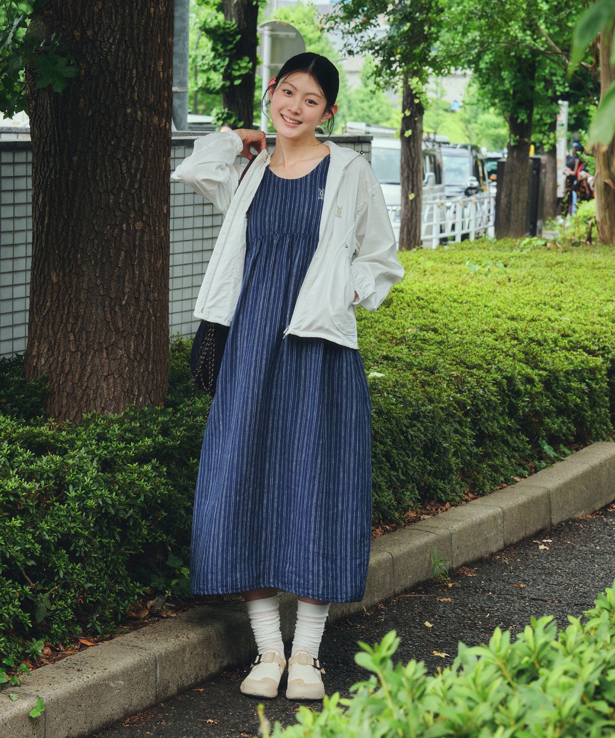 디오디(DOD) 여성) 마사 스트라이프 원피스(BLUE)