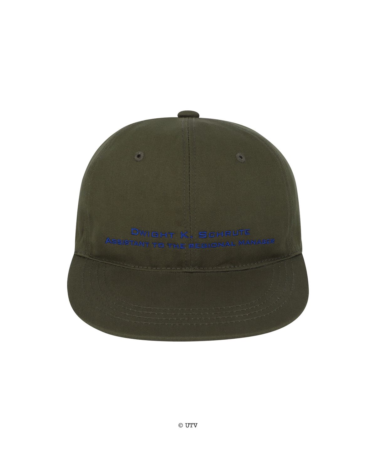 얼렁뚱땅 상점(ULDD STORE) [The Office] Dwight K. Schrute Wide Ball Cap Khaki