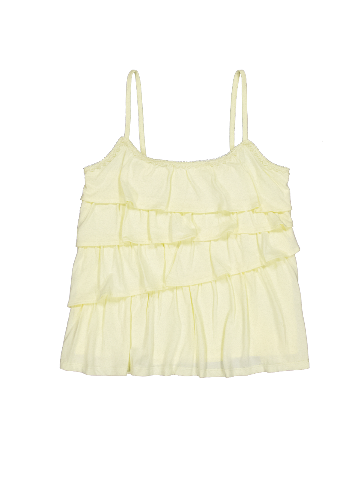 익스파이어드걸(EXPIRED GIRL) [2nd] Unbalanced Frill Cami Lemon