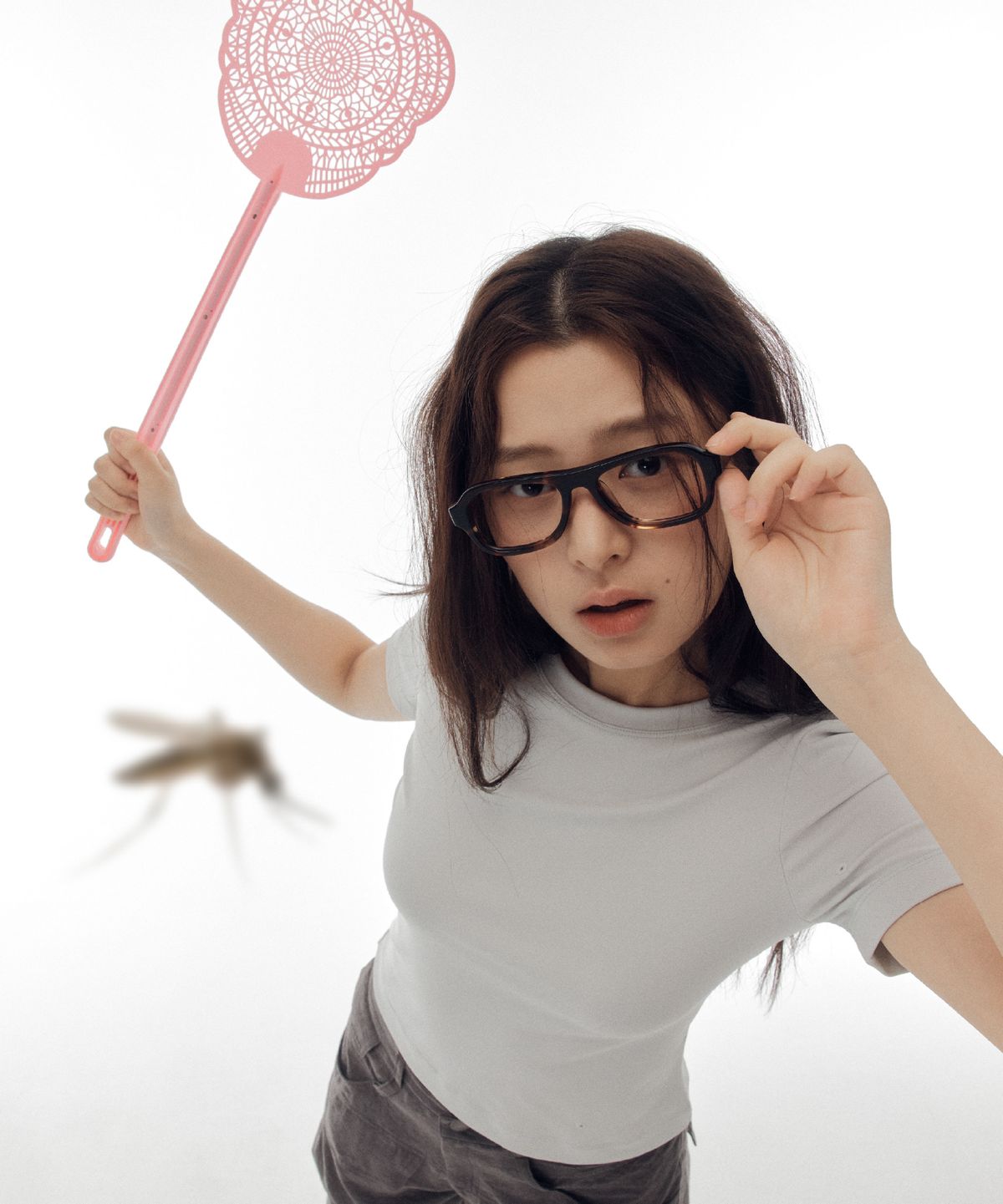 구미코(9UMIKO) MOSQUITO T-SHIRT MINT