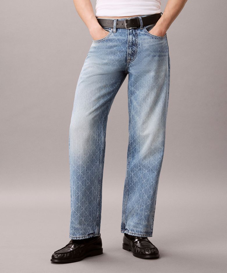 90S 스트레이트 블러바드 블루 진 4RH903G 7J4