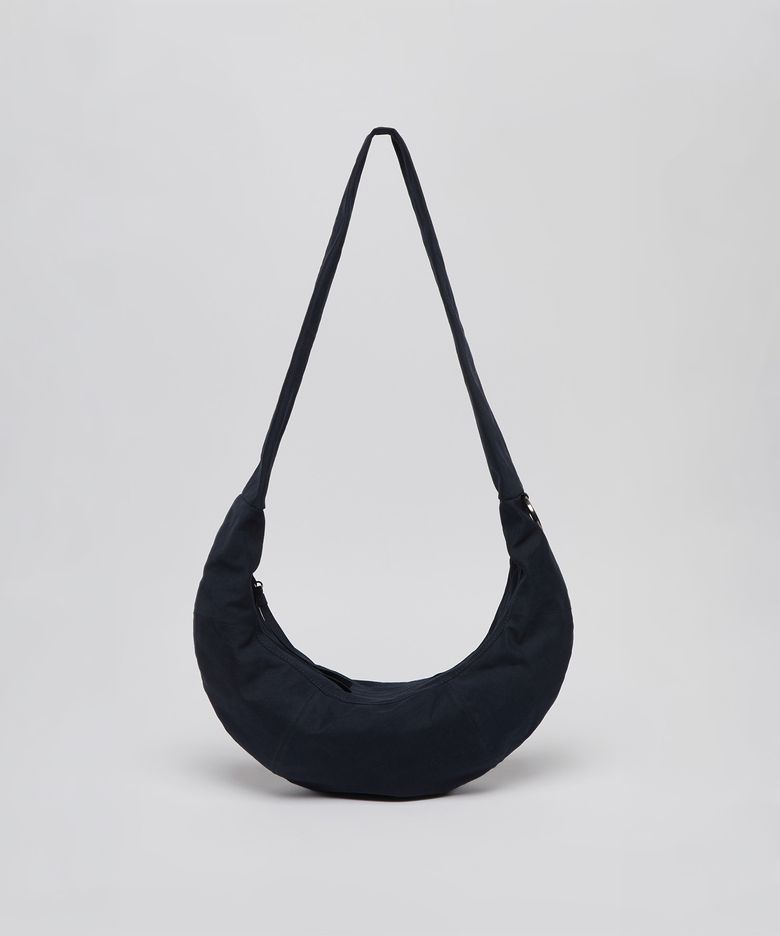 Small fling hobo fabric bag(Navy)_OVBRX26351NAY