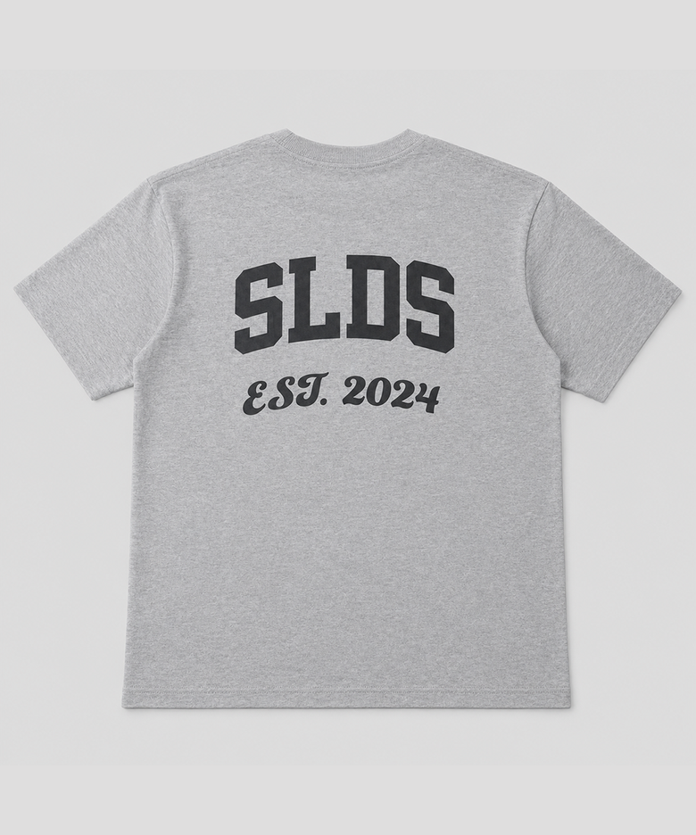 SLDS 헤리티지 로고 티셔츠 (그레이)