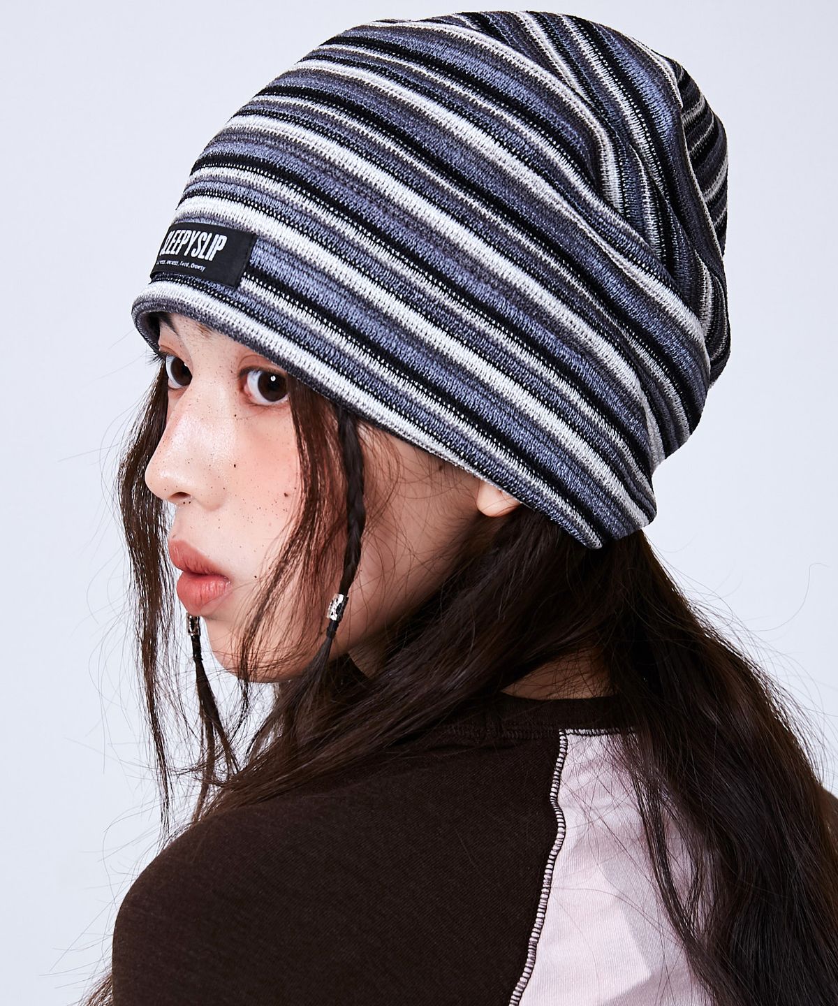 슬리피슬립(SLEEPYSLIP) JOEL GRAY BEANIE