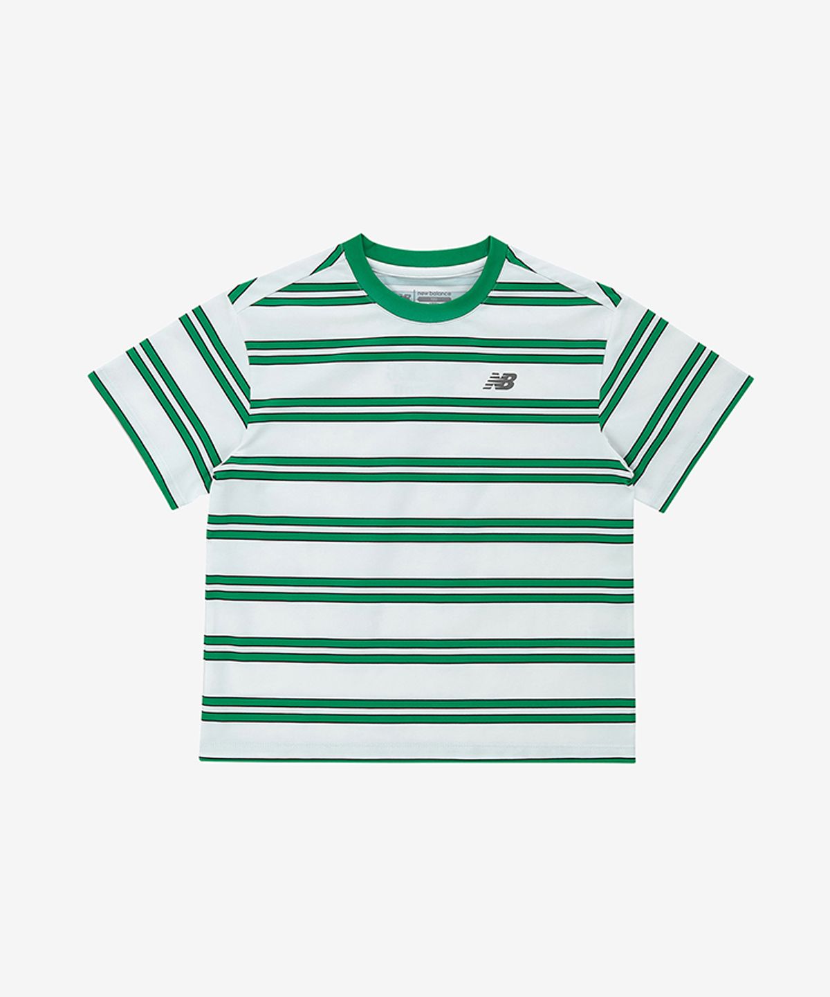 뉴발란스 키즈(NEWBALANCEKIDS) GRID PACK_핀스트라이프 반팔 티셔츠 아동 반팔티 NK9EG3776U40