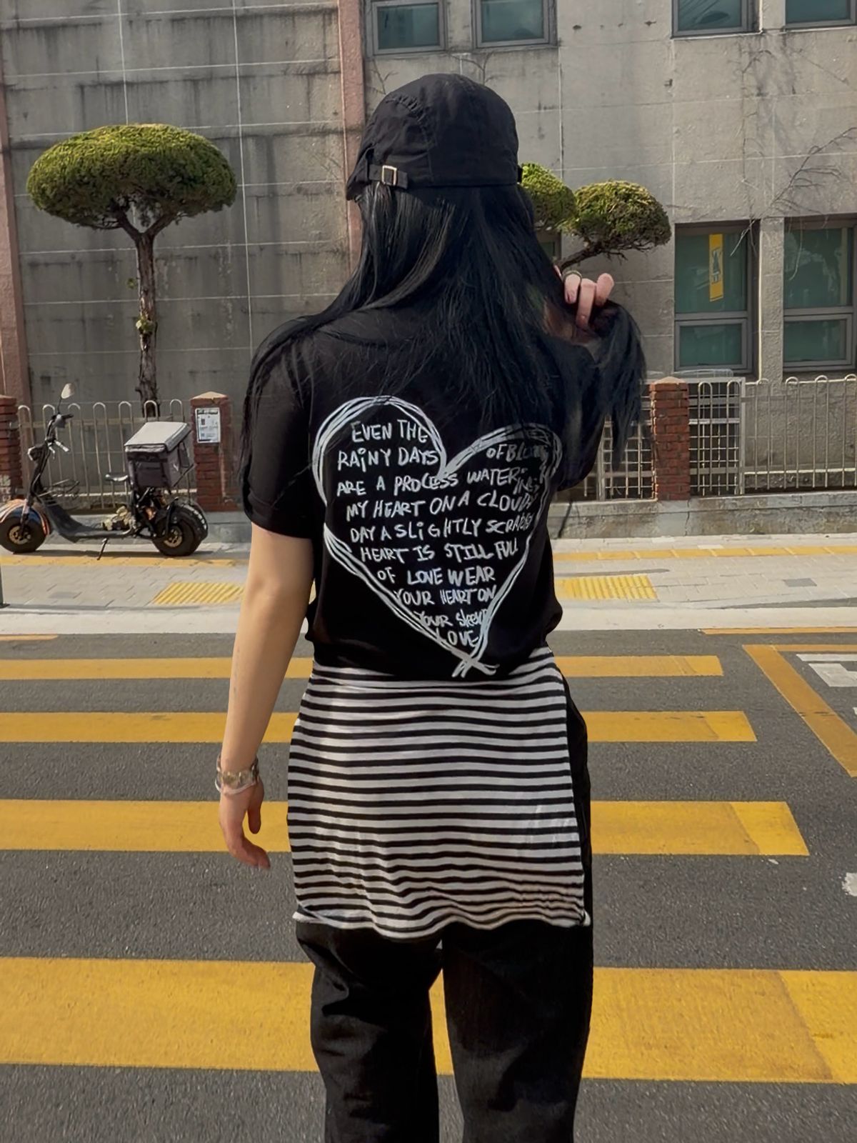 험블아카이브(HUMBLE ARCHIVE) Archive09 raw heart 반팔 티셔츠