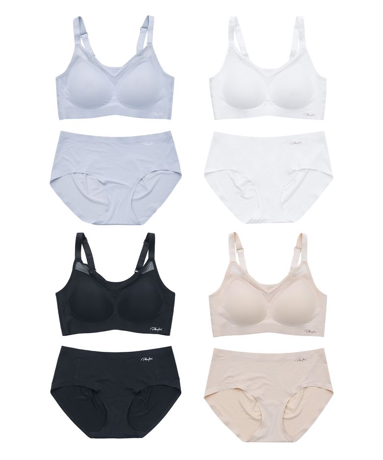 [4SET] 노와이어 아이디얼포스쳐 브라팬티