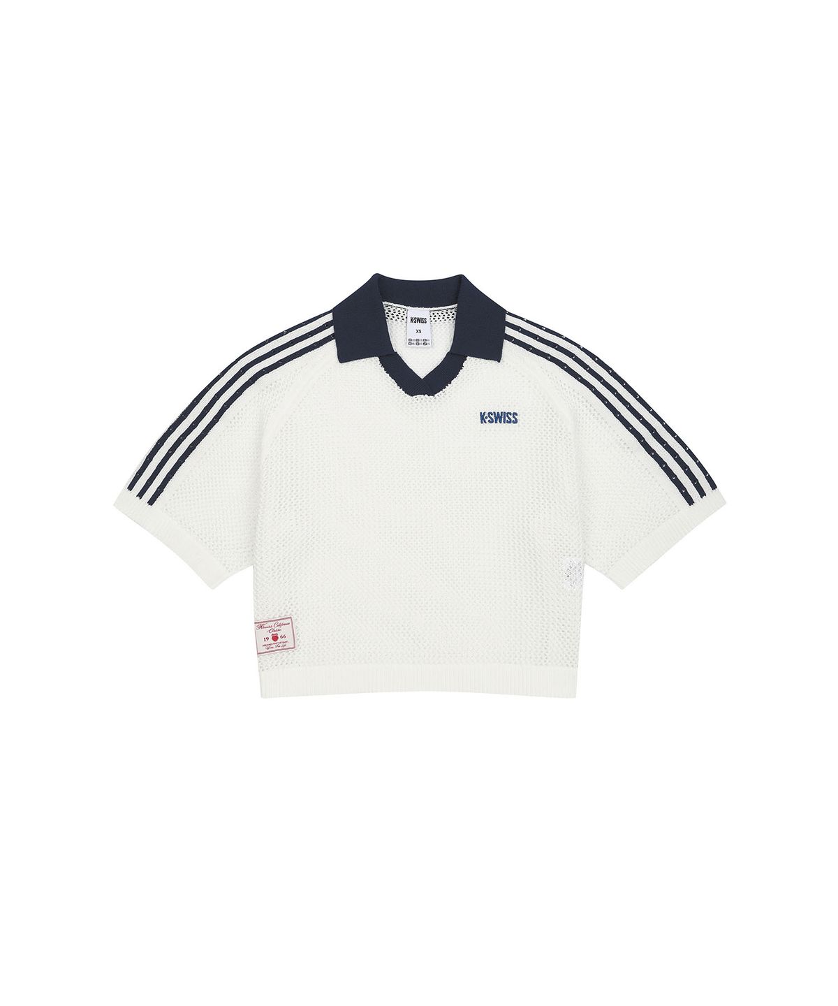 케이스위스(K-SWISS) 여성 5 스트라이프 칼라 크로쉐_1KSTSMV514IV