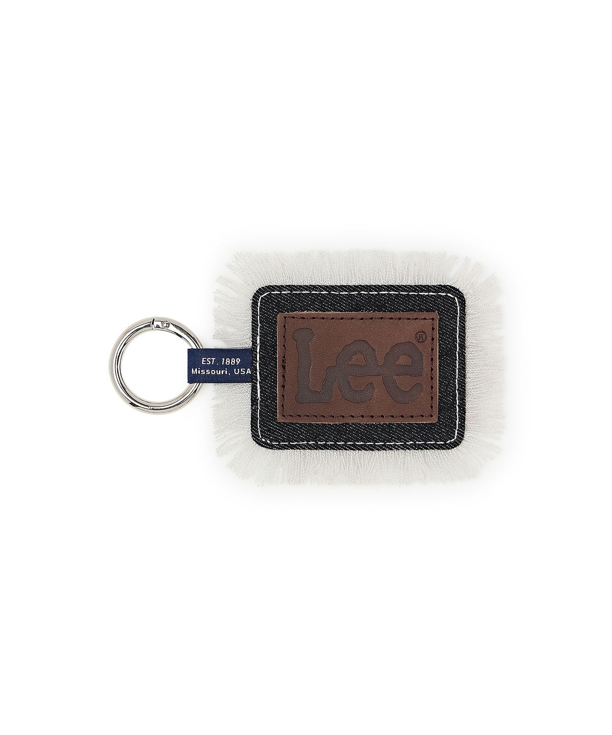 리 키즈(LEE KIDS) LEE 데님 패치 키링 블랙 LK2603TC01BK