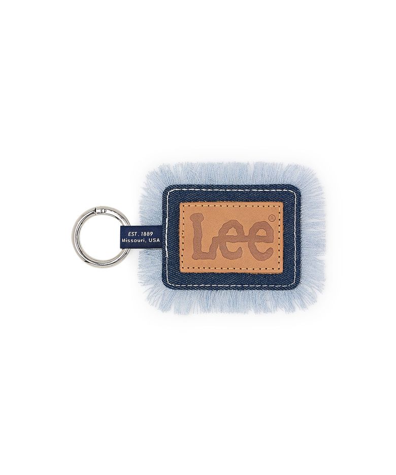 LEE 데님 패치 키링 인디고 LK2603TC01IN