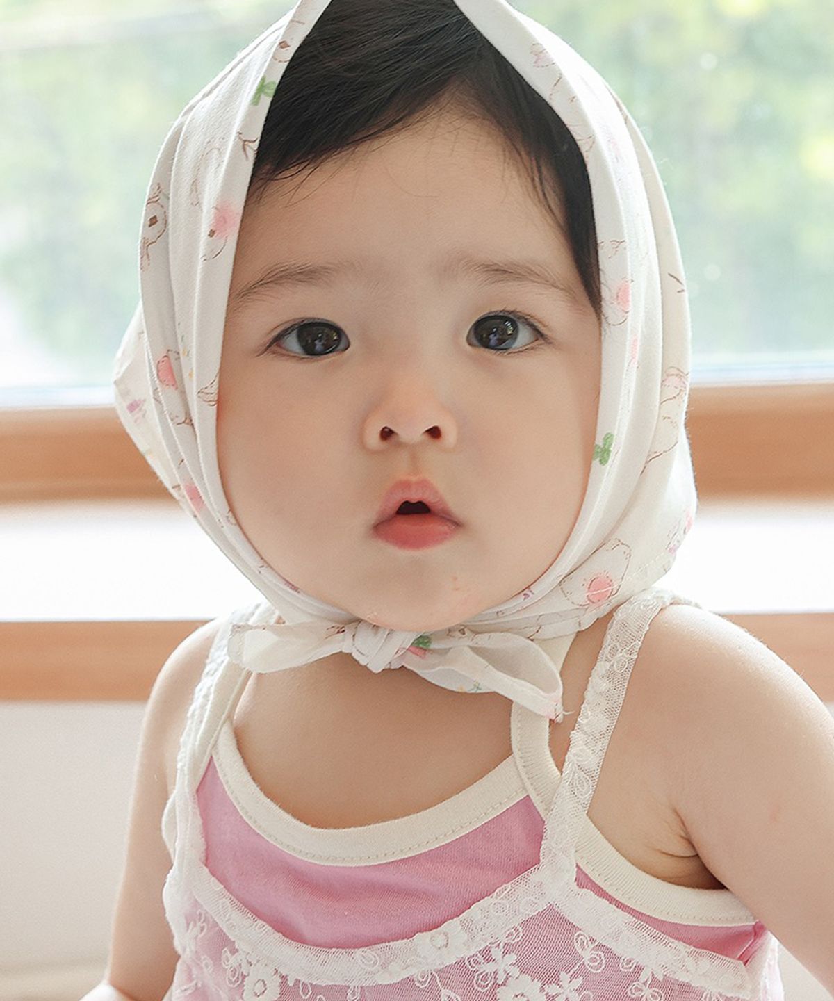아림클로젯(ARIMCLOSET) 요리조리 쪼꼬미랑 하양이 아가토끼랑 - 아기 스카프