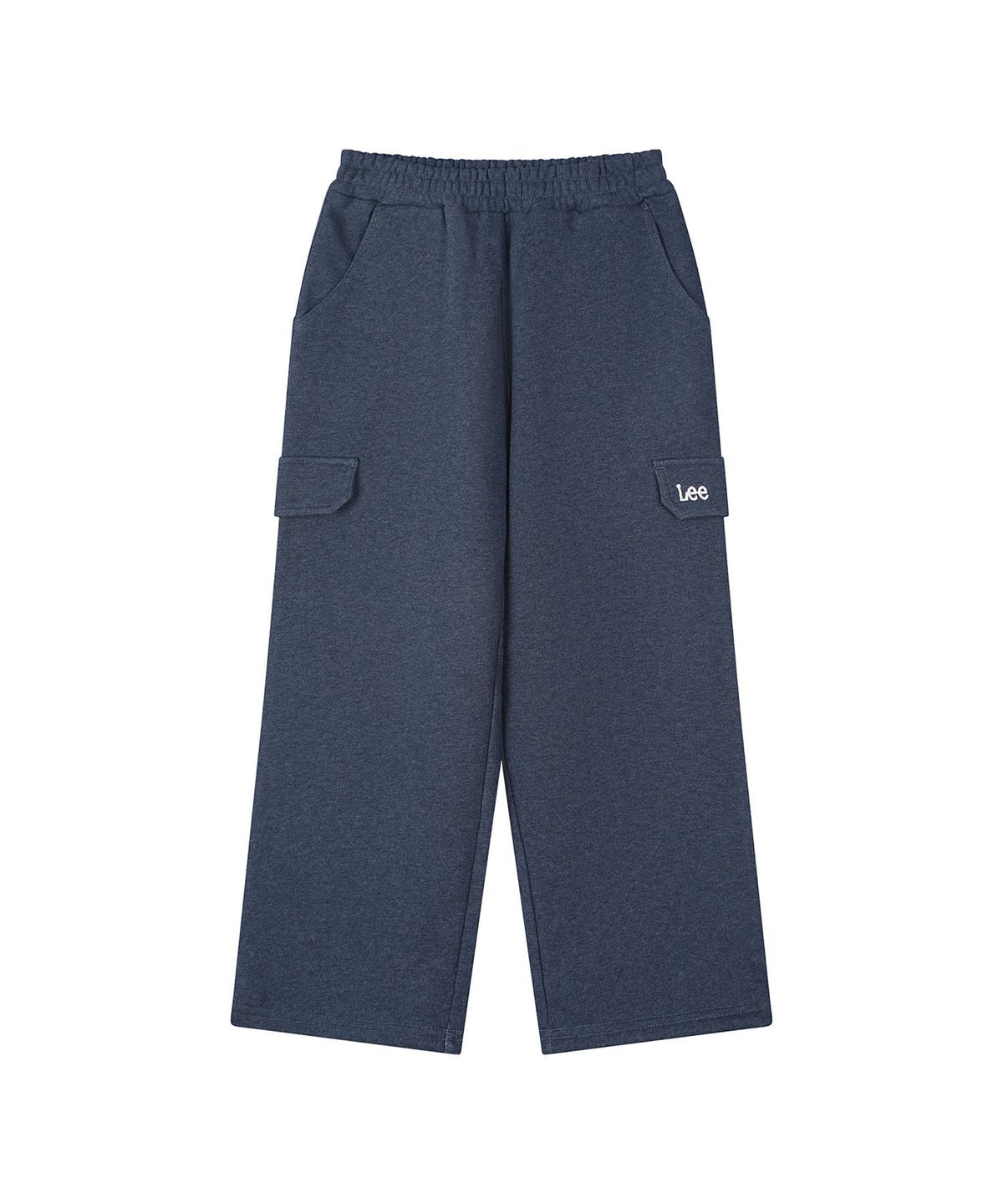 리 키즈(LEE KIDS) 카고 루즈 와이드 스트레이트 스웻 팬츠 네이비 LK2603JP10NA