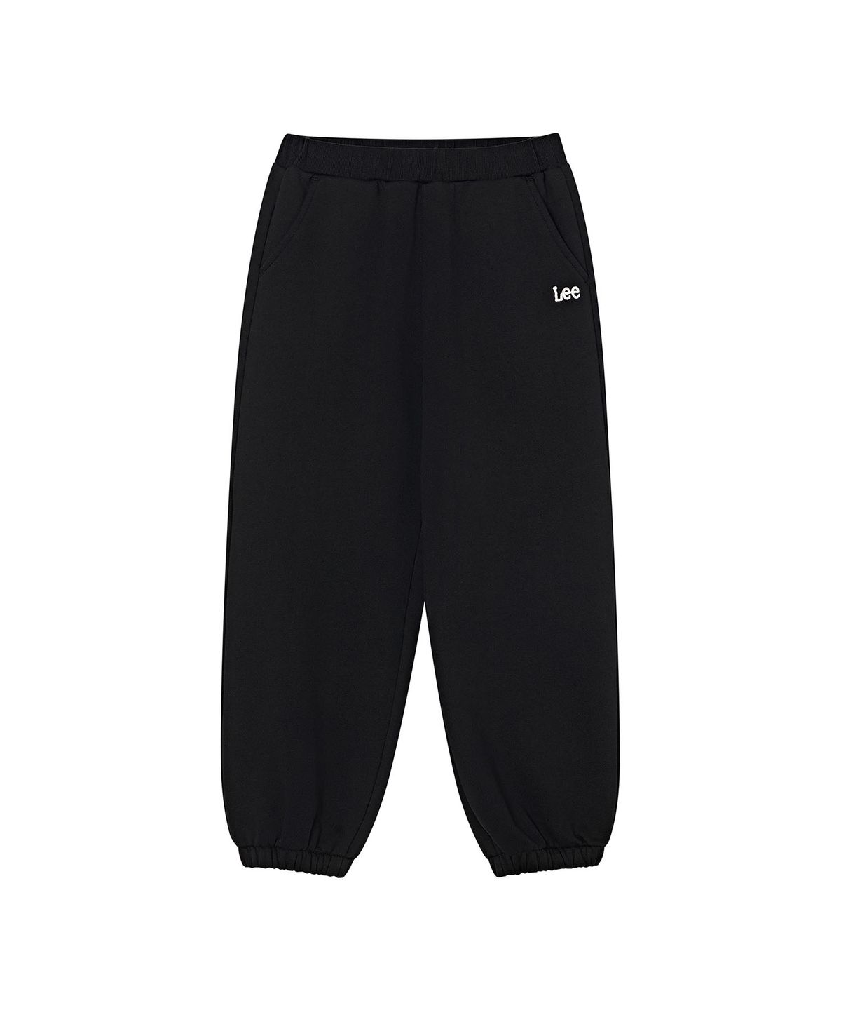 리 키즈(LEE KIDS) 베이직 조거 스웻 팬츠 블랙 LK2603JP01BK