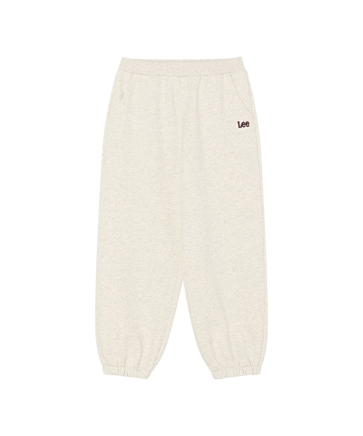 리 키즈(LEE KIDS) 베이직 조거 스웻 팬츠 오트밀 LK2603JP01OT