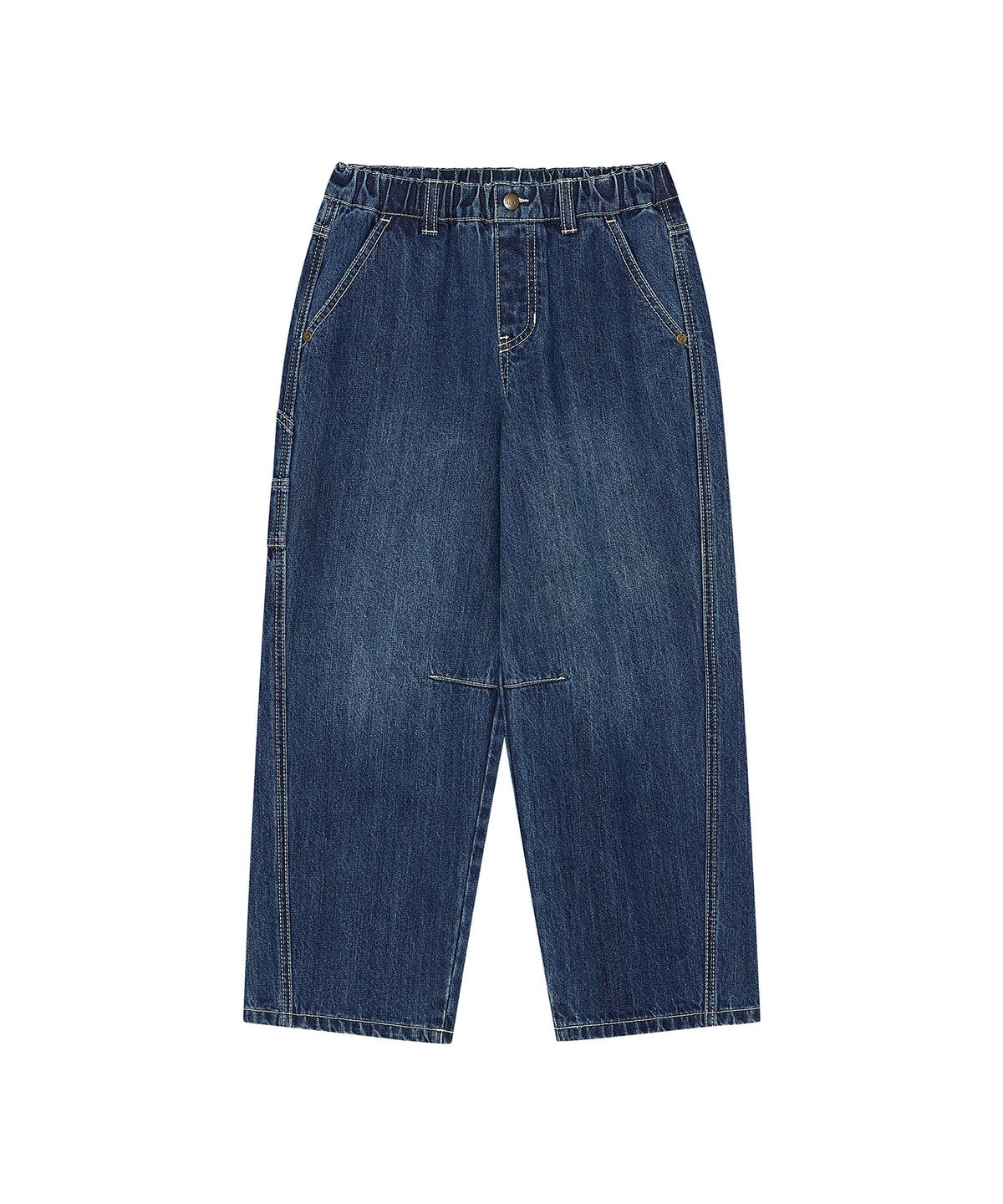 리 키즈(LEE KIDS) 와이드 스트레이트 데님 팬츠 인디고 LK2603IP30IN