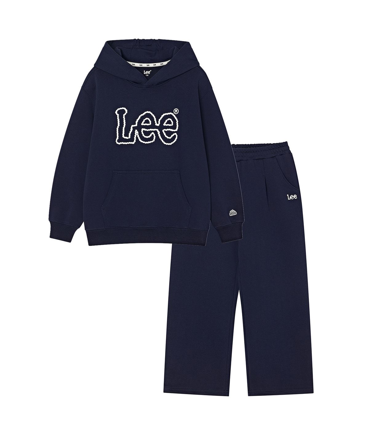리 키즈(LEE KIDS) 로프 빅트위치 후디 셋업 네이비 LK2603SU51NA