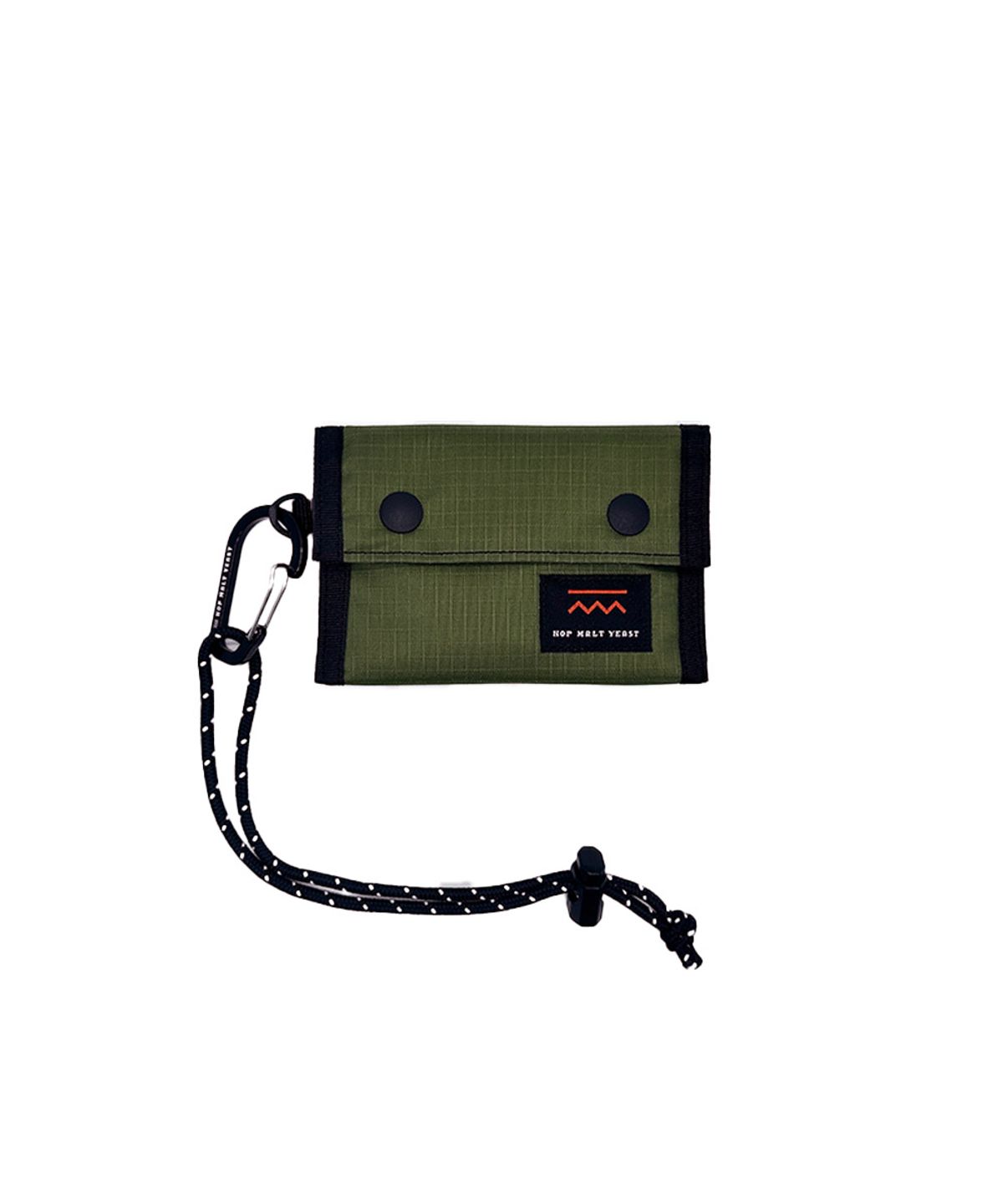 홉몰트이스트(HOPMALTYEAST) SNAP POUCH [Moss]