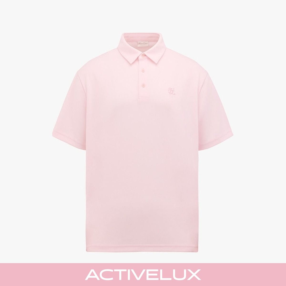 페어라이어 골프(FAIRLIAR GOLF) 남성 루즈핏 폴로 티셔츠 (핑크)