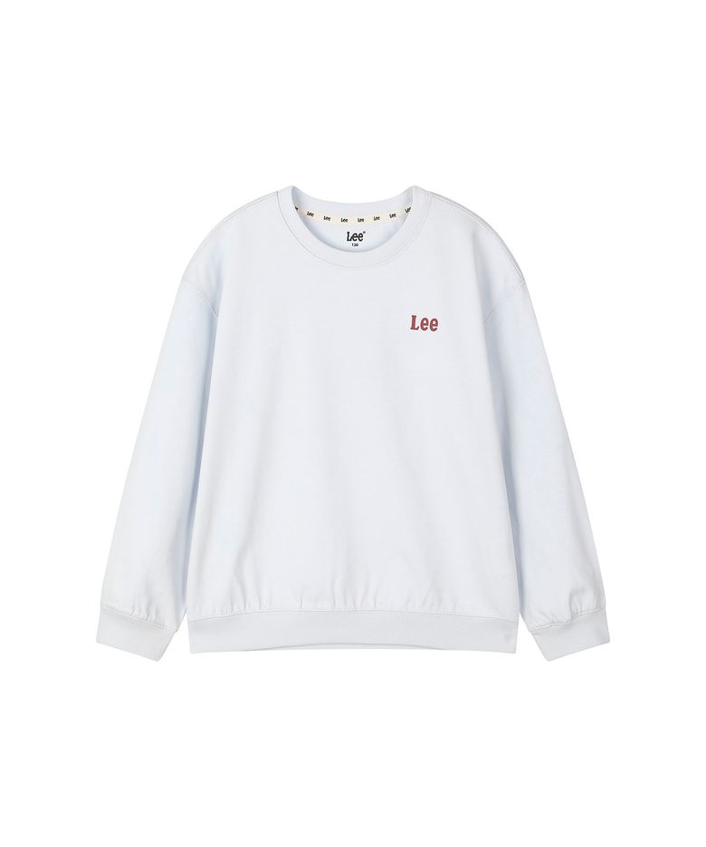 LEE RIDERS 라글란 그래픽 티셔츠 스카이블루 LK2603LT12SB