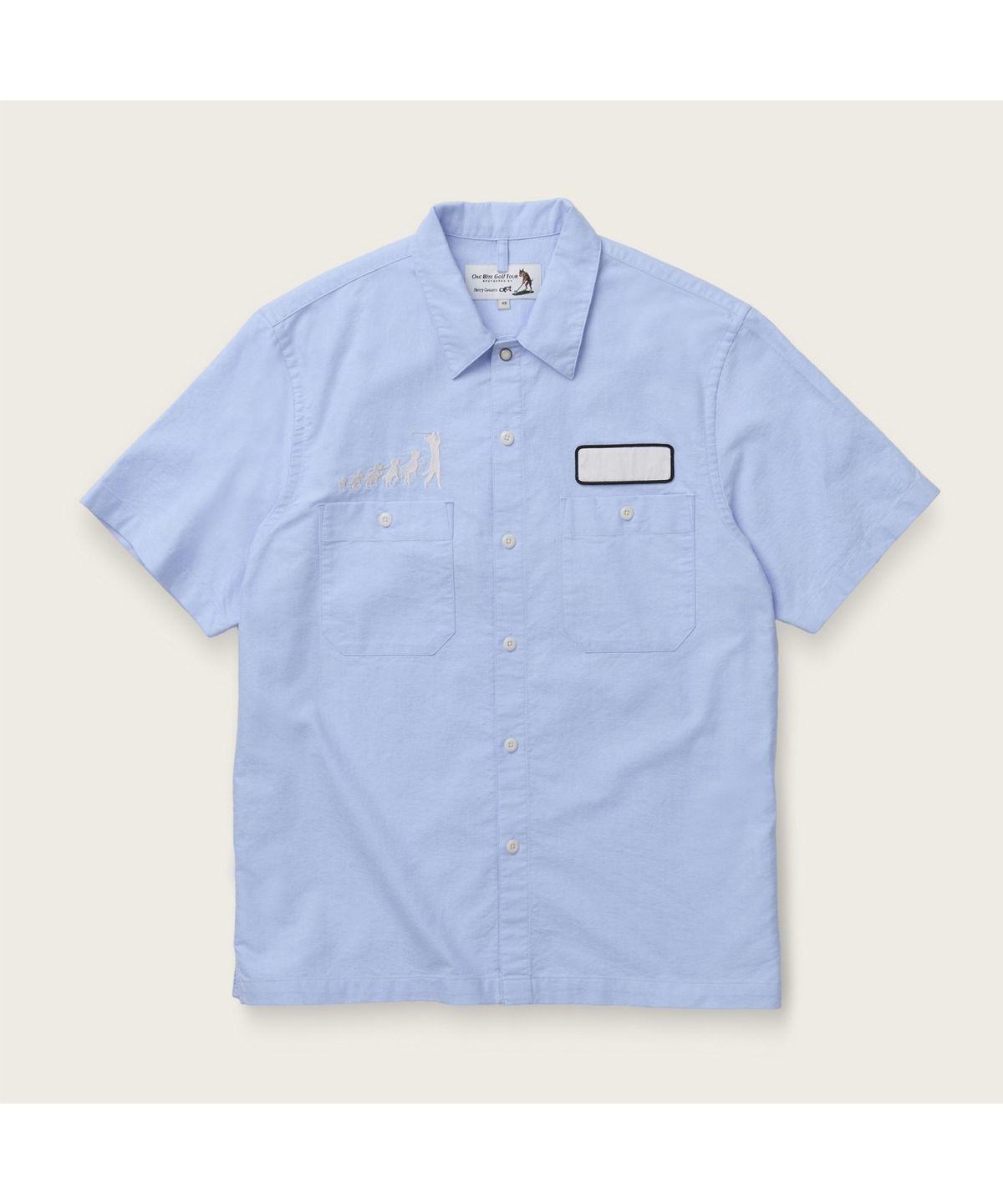 헨리코튼(HENRY COTTONS) [BSC X OTCT] Solid Short sleeve shirts AYSAW26601BUX