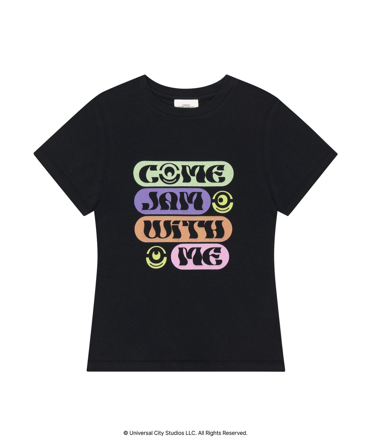 얼렁뚱땅 상점(ULDD STORE) [미니언즈] Come Jam Tee Black