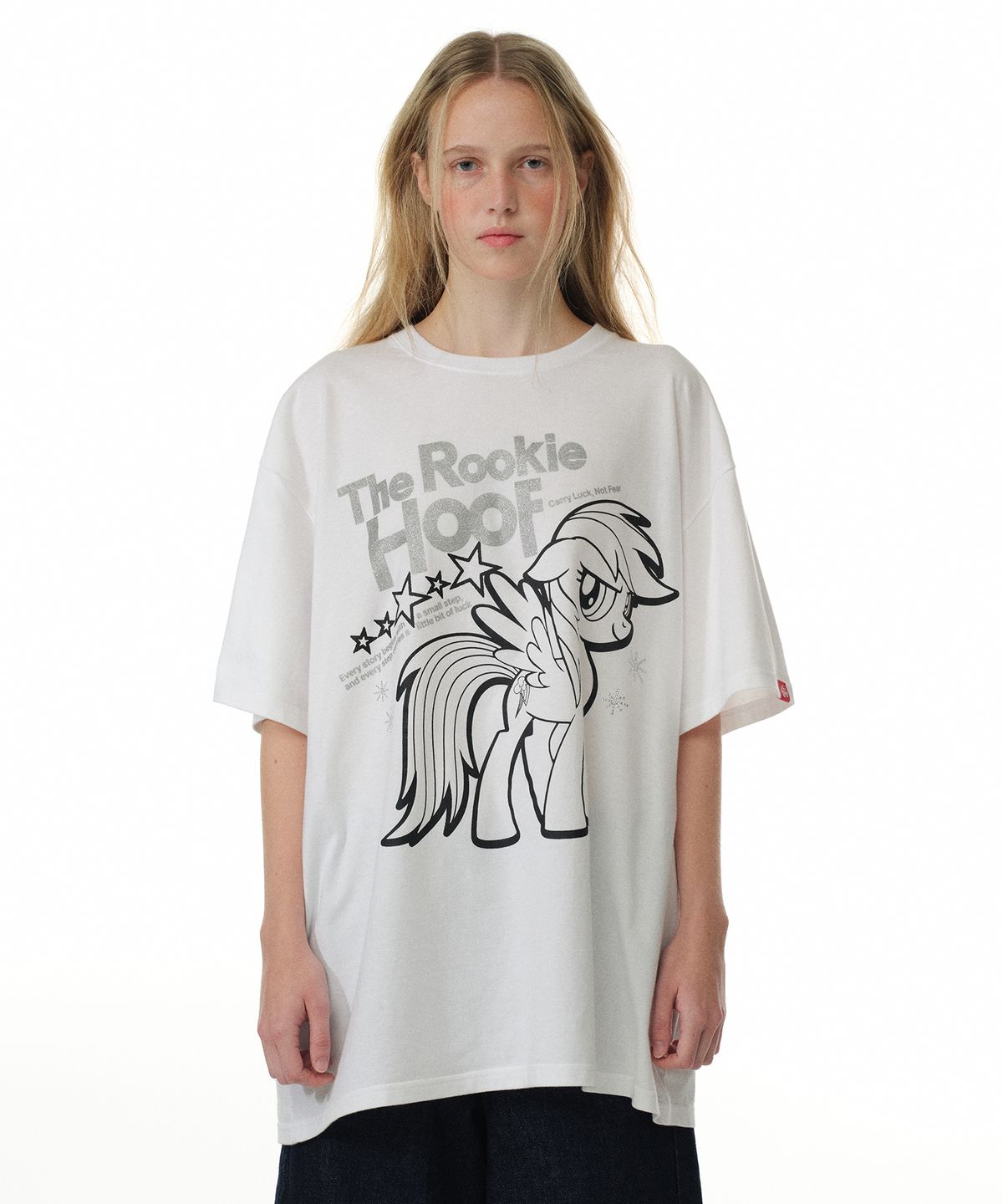 테켓(TEKET) TEKET X MLP Lucky Pony Tee White