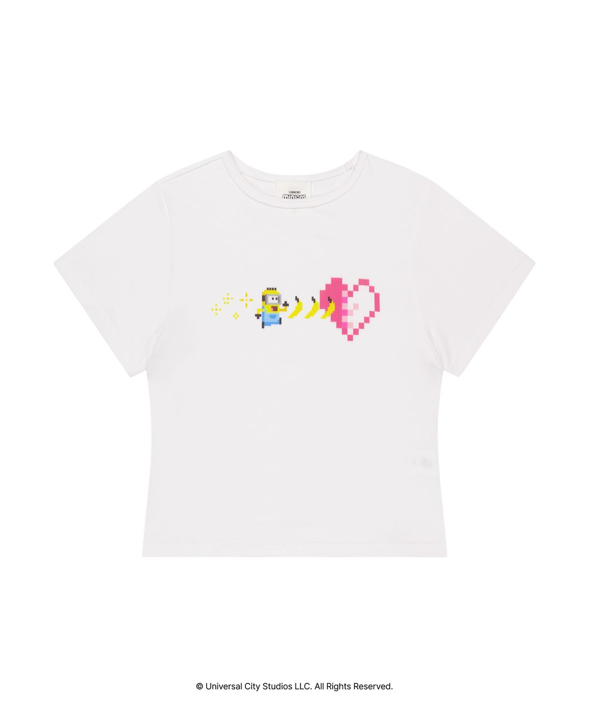 얼렁뚱땅 상점(ULDD STORE) [미니언즈] 8bit Tee White