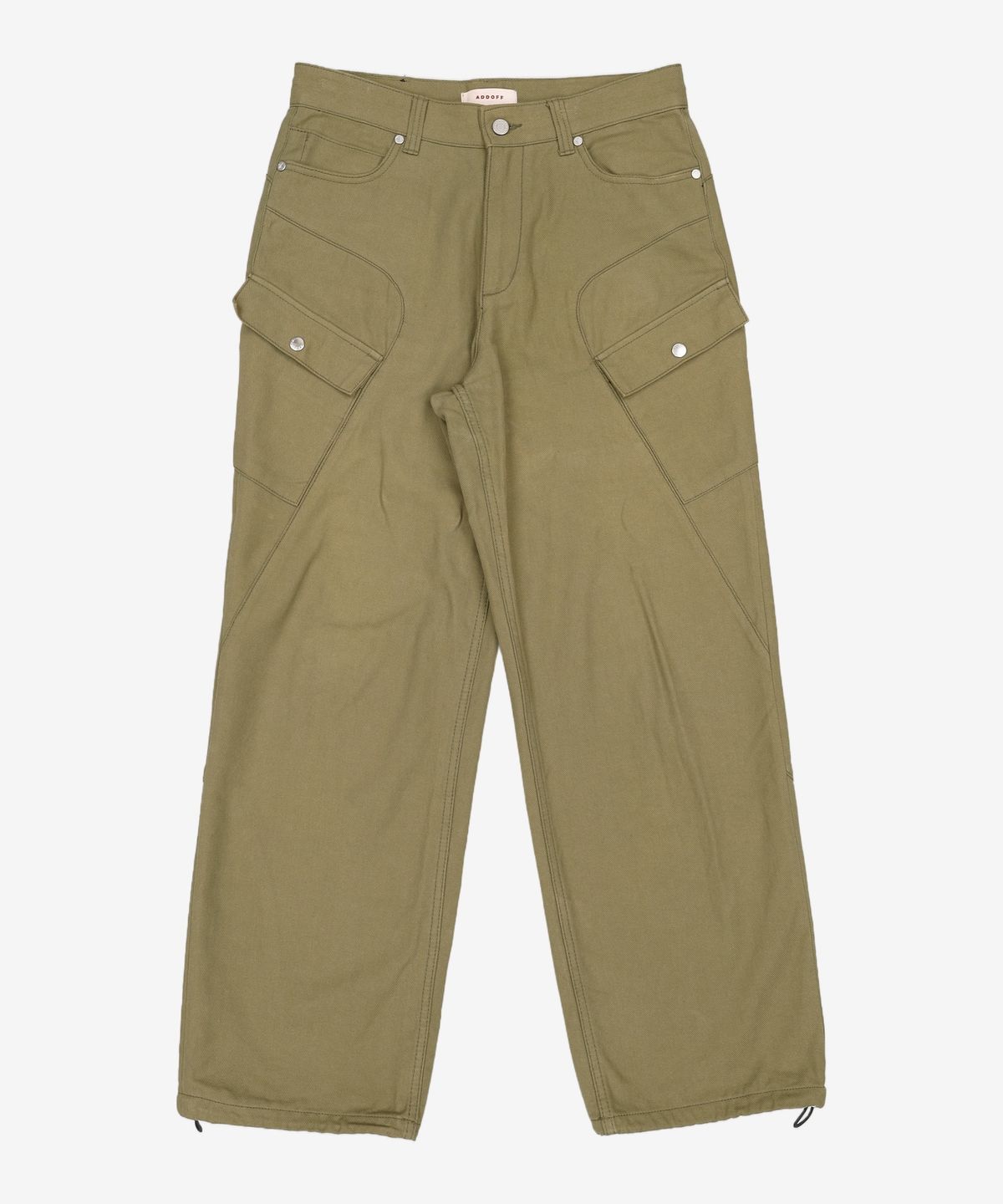 애드오프(ADDOFF) ACCRA TWILL CARGO PANTS KHAKI 48