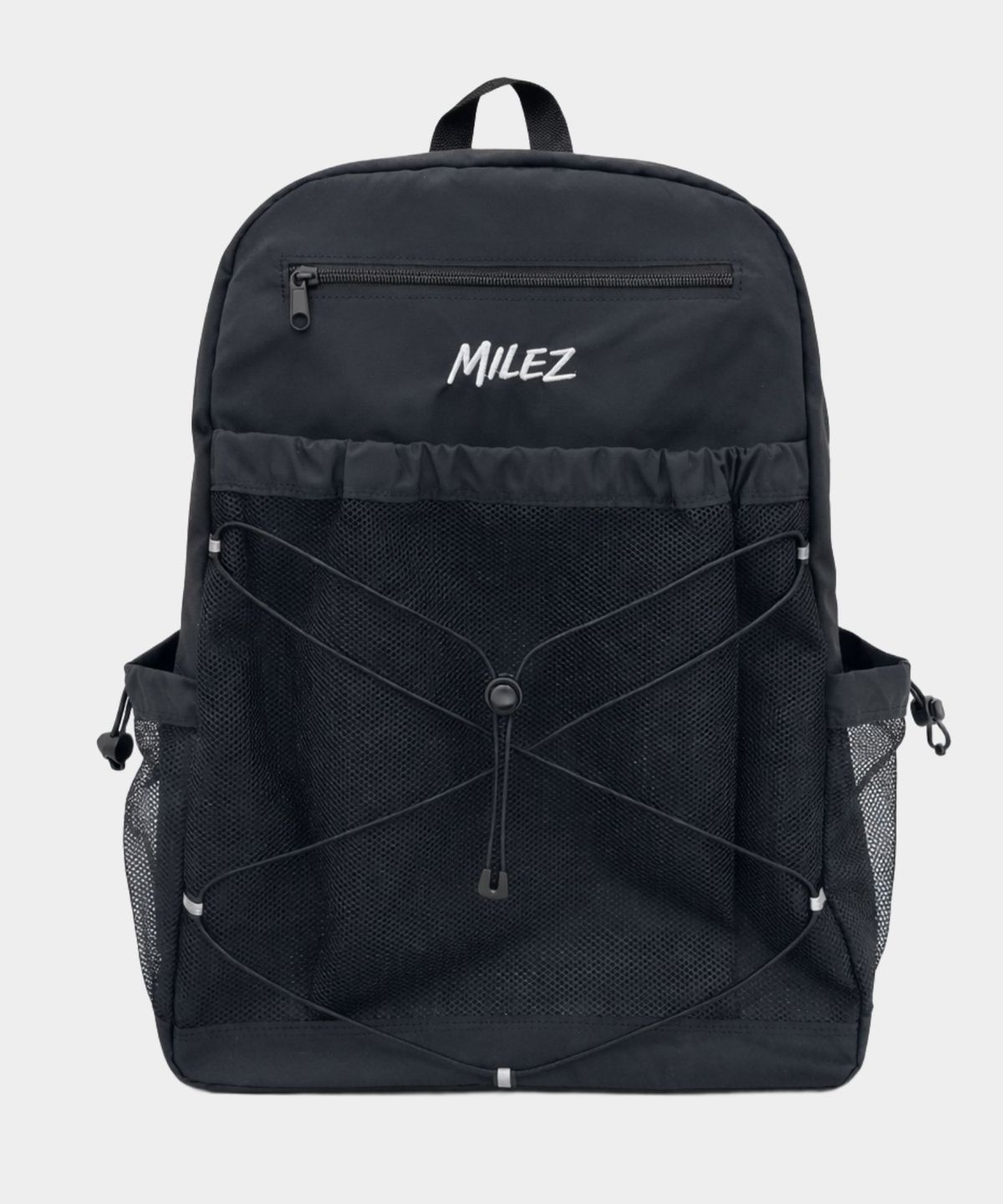 마일즈(MILEZ) 벤트 메쉬 백팩 [블랙]