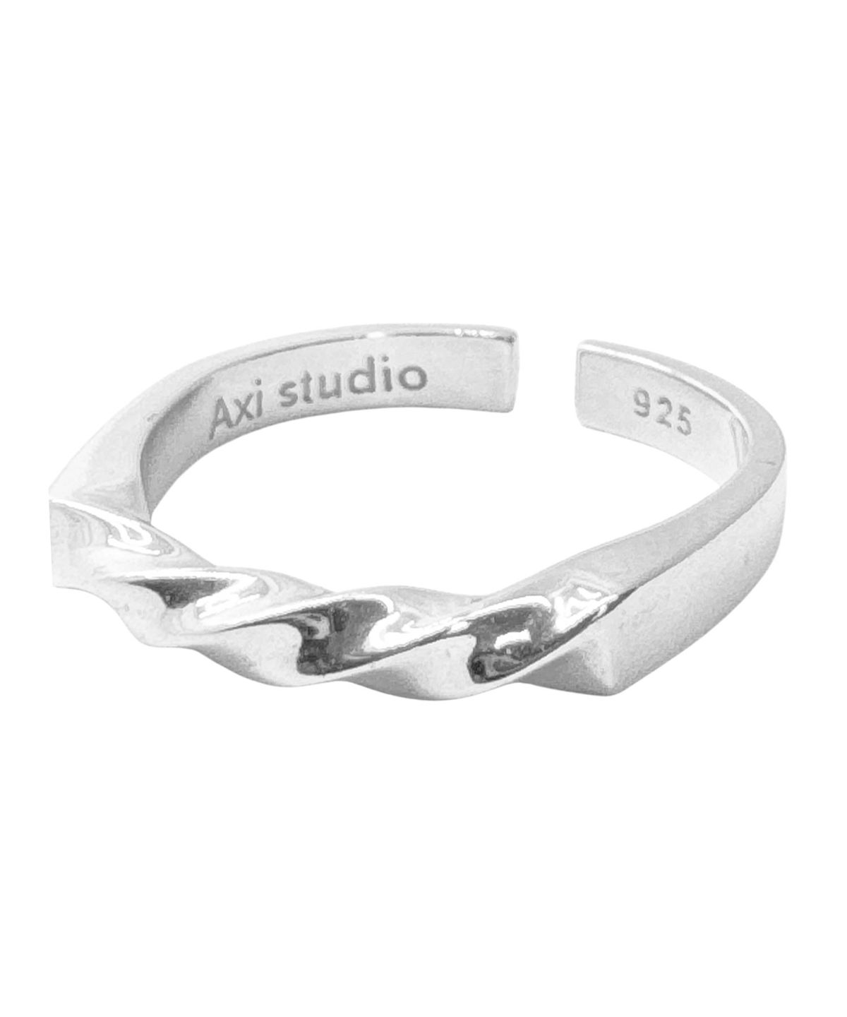 악시 스튜디오(AXI STUDIO) (925 실버)트위스트 웨이브 링 반지