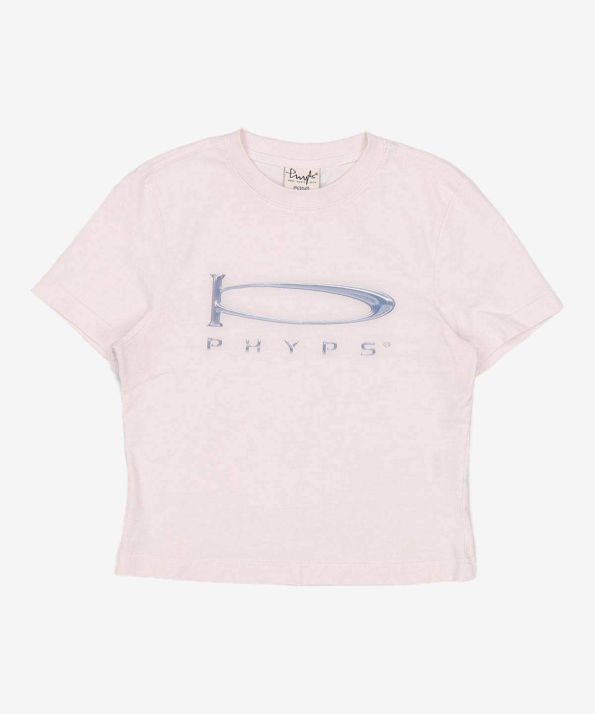 피지컬 디파트먼트(PHYSICAL DEPARTMENT) [WOMENS] 3D ACTIVE METAL SLIM FIT SS WHITE M