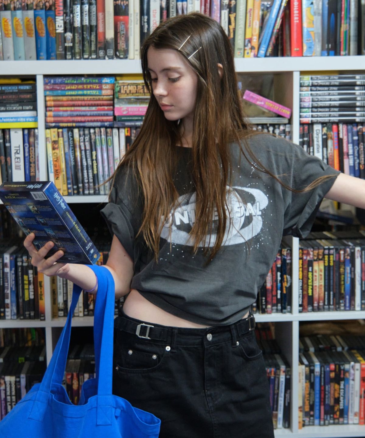 로우클래식(LOW CLASSIC) UNIVERSAL REGULAR TEE_CHARCOAL [LC262TS84CC]