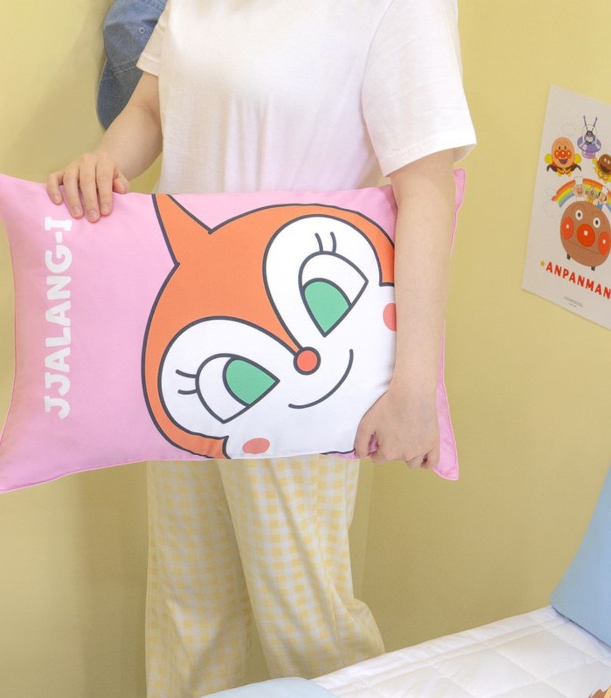 나라홈데코(NARAHOMEDECO) 호빵맨 베개커버 짤랑이