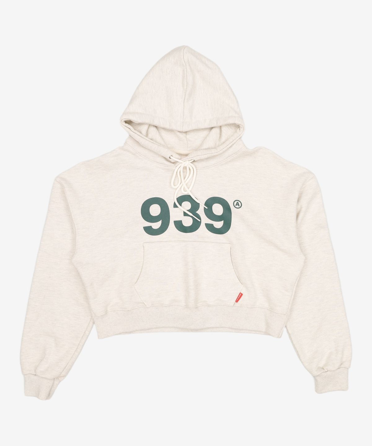 아카이브 볼드(ARCHIVE BOLD) 939 LOGO CROP HOOD (OATMEAL) FREE
