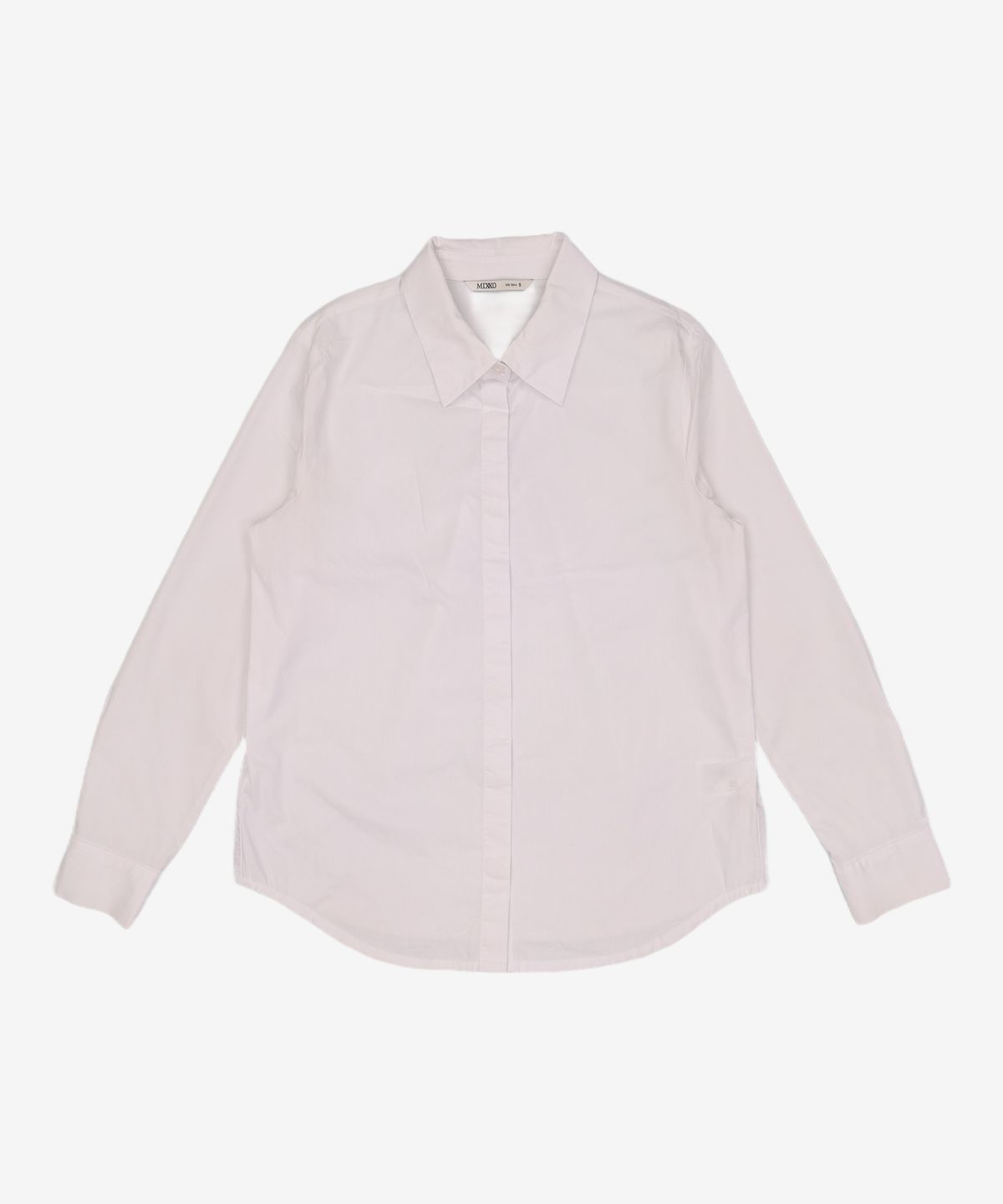 미쏘(MIXXO) 베이직 일자핏 셔츠_MIWYWE210A S