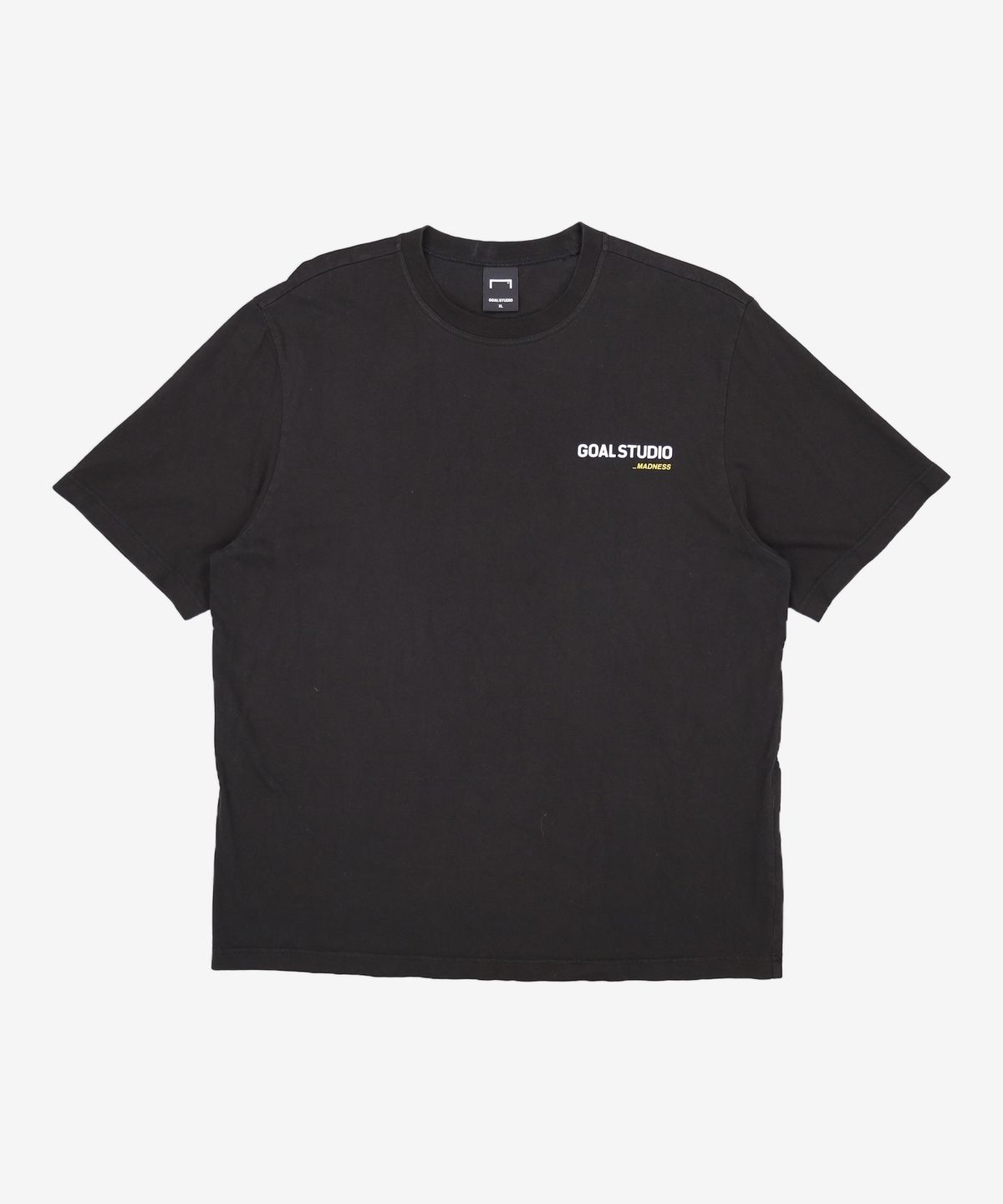 골스튜디오(GOALSTUDIO) MADNESS SHORT SLEEVE TEE - WHITE XL