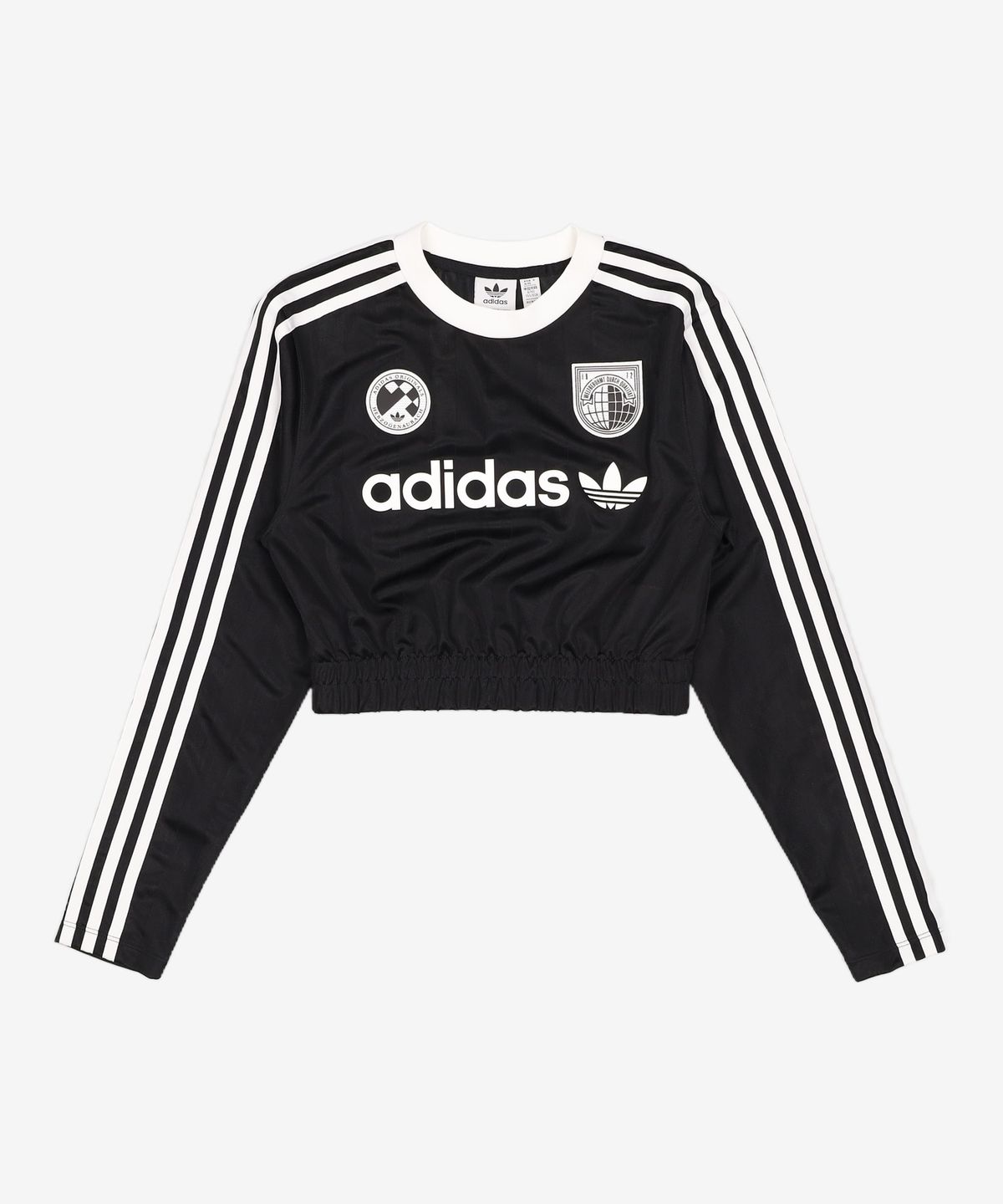 아디다스(ADIDAS) Soccer 크롭 티셔츠 - 블랙 / IR9802 XS